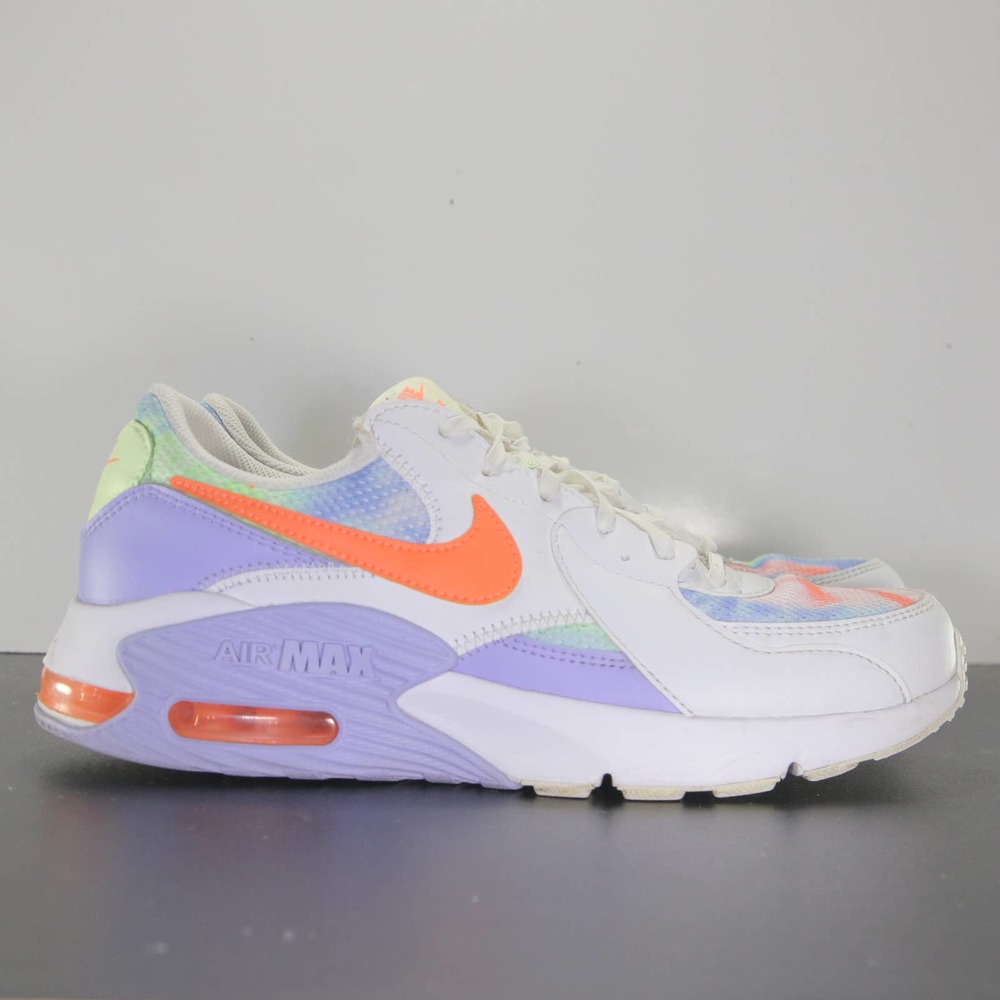 Nike Air Max Excee White Purple Women's Sneakers 004337 Size 10womens/8.5mens